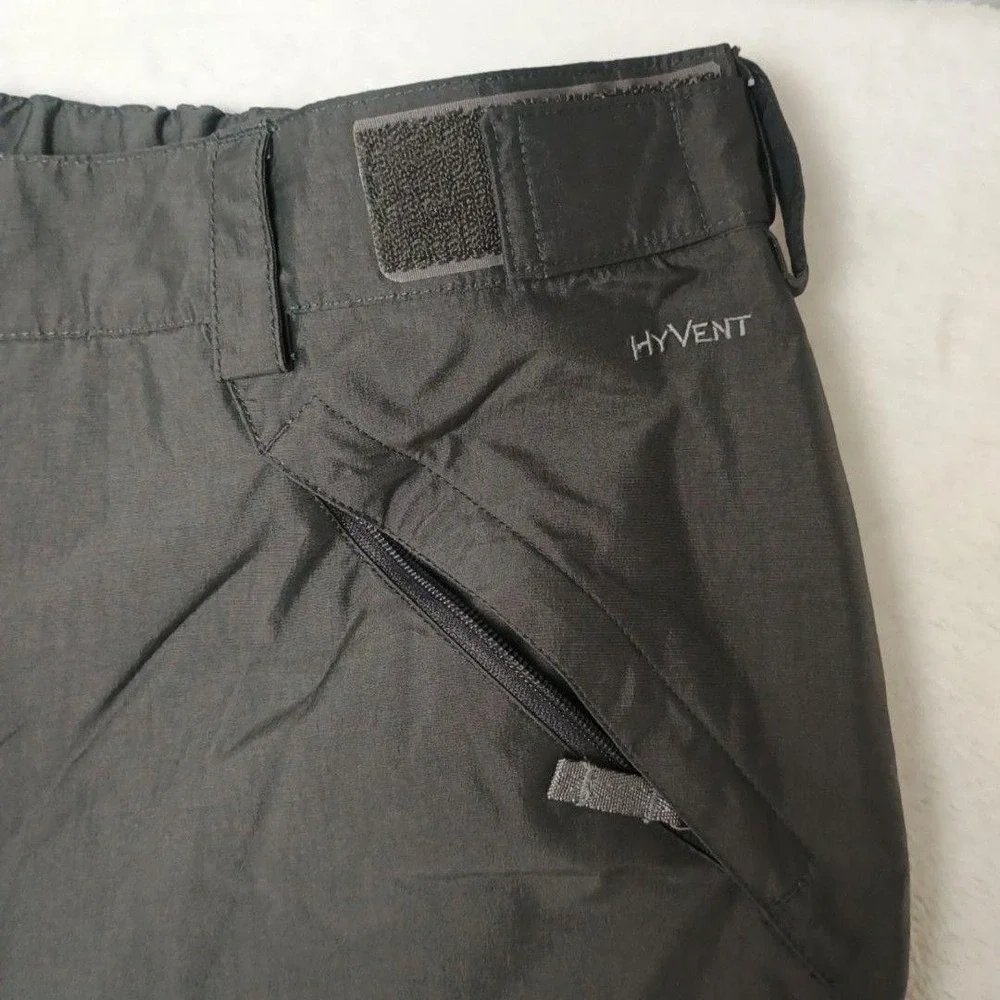 The North Face Pants Mens XL Gray HyVent Snow Board Ski Insulated Lined Wind